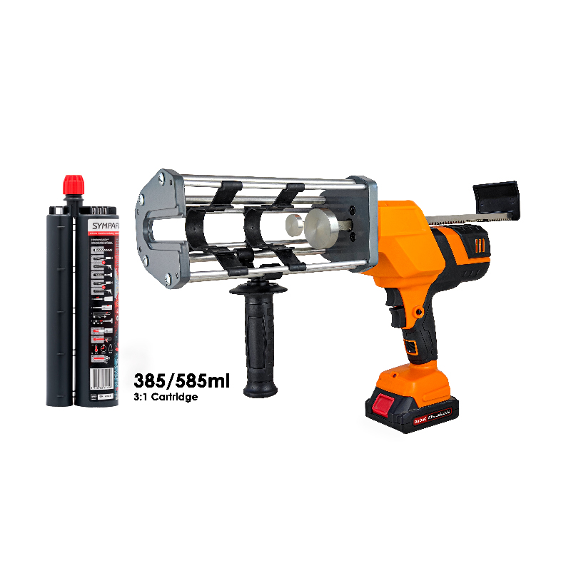 8000n Dual caulking gun, providing vos cum agentibus duo-component gluten application solutions